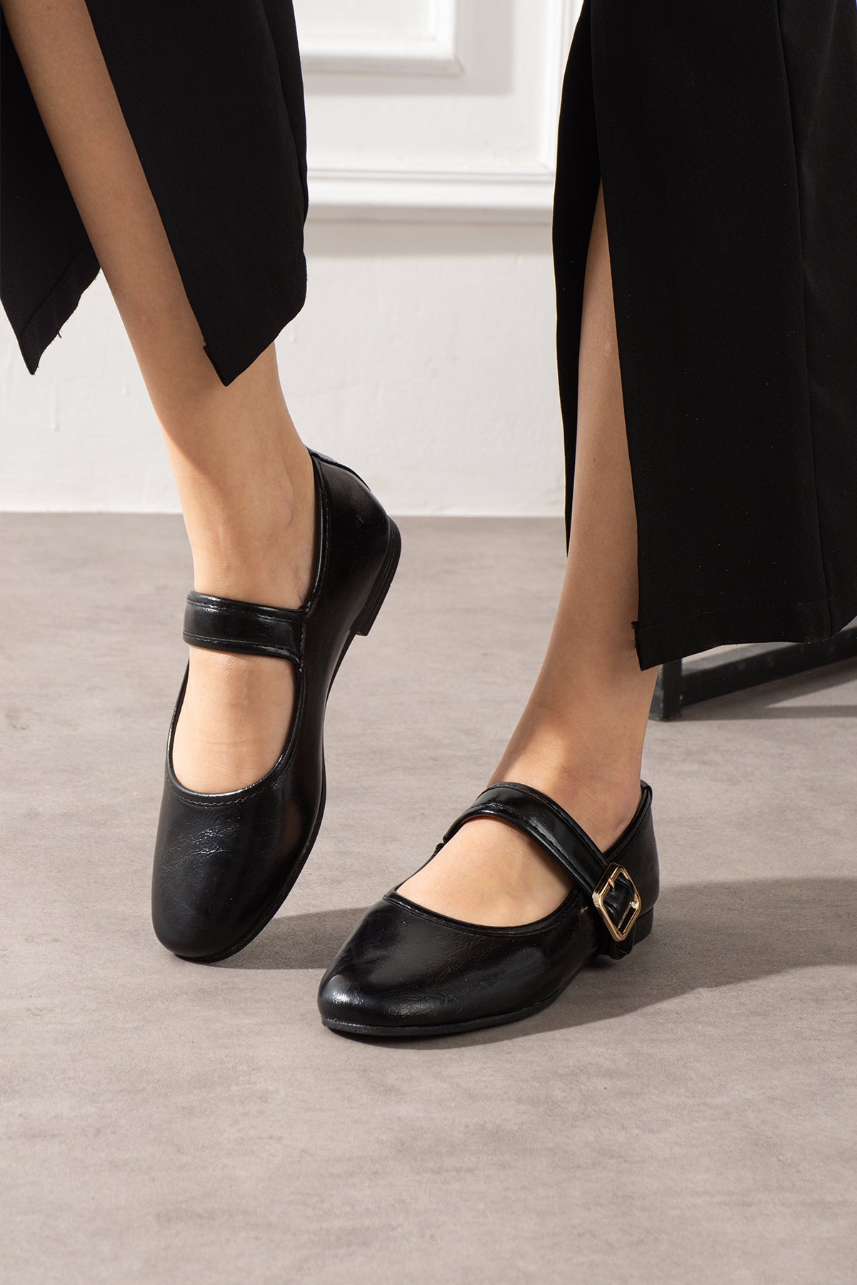 Bella Toka Detaylı Rahat Şık Günlük Babet Melodi Ayakkabı