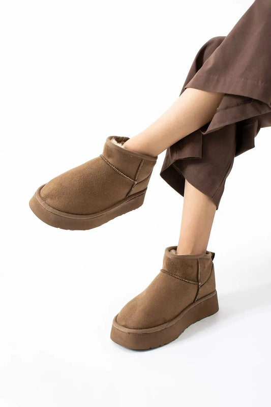 ULTRA MİNİ PLATFORM TABAN BOT - VİZON Melodi Ayakkabı