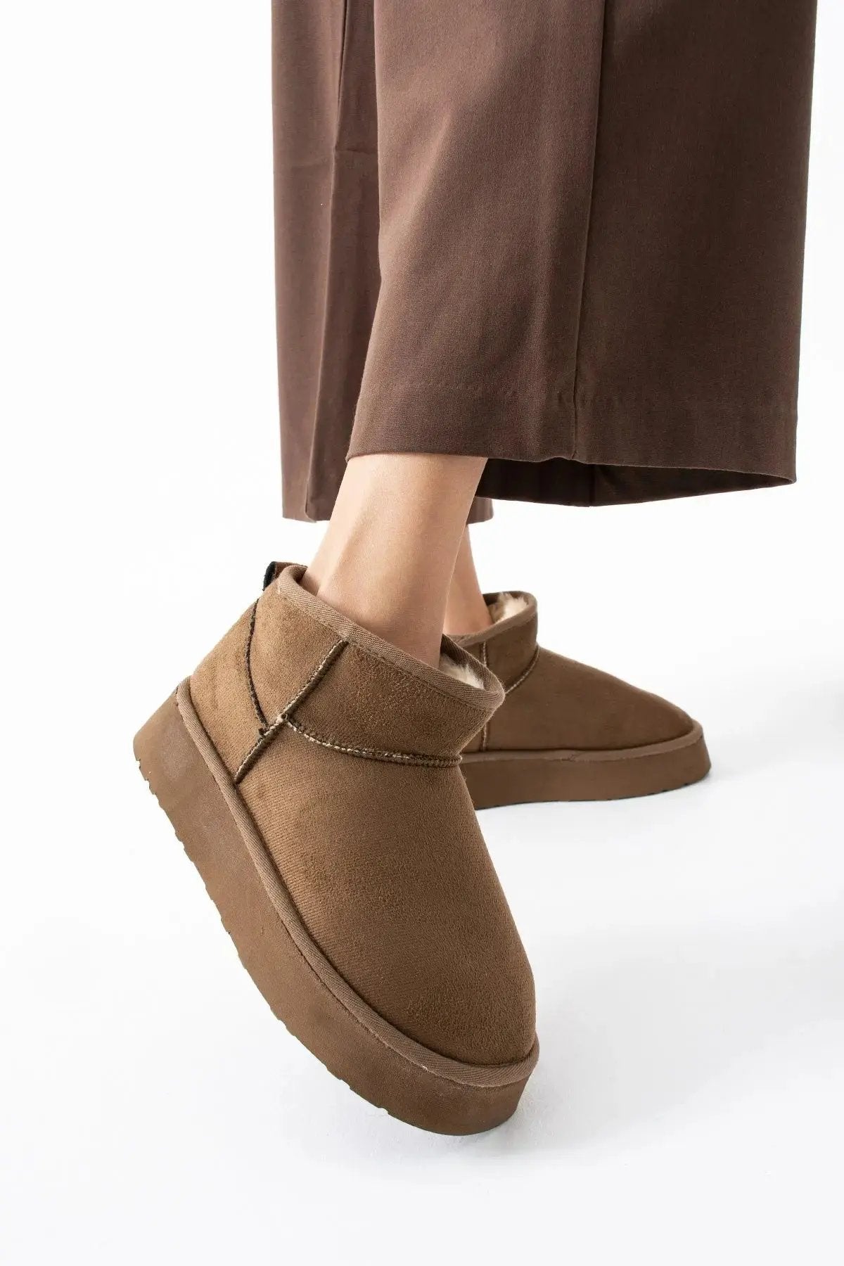 ULTRA MİNİ PLATFORM TABAN BOT - VİZON Melodi Ayakkabı