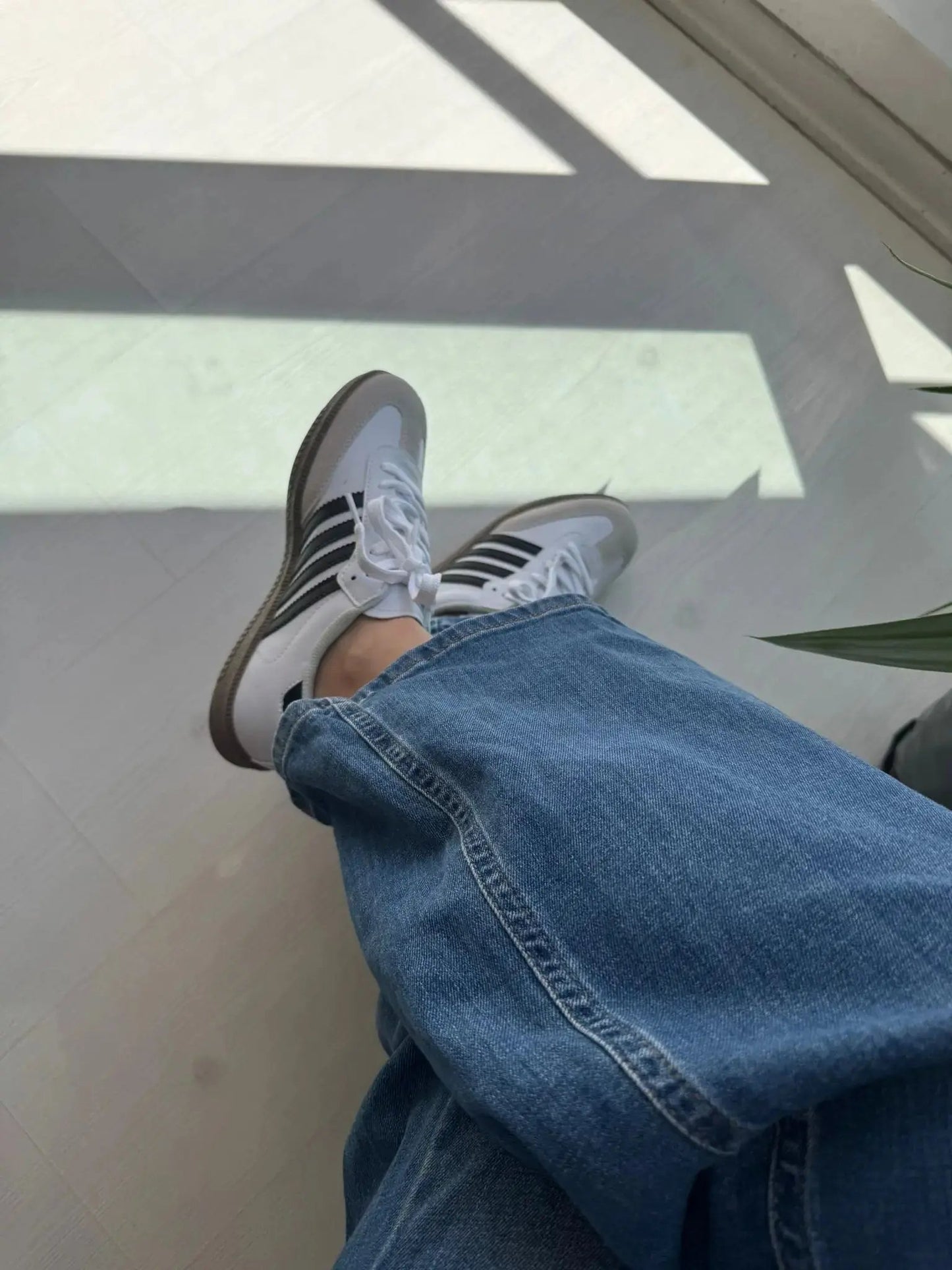 Samb Beyaz Siyah Rahat Günlük Spor Ayakkabı Melodi Ayakkabı