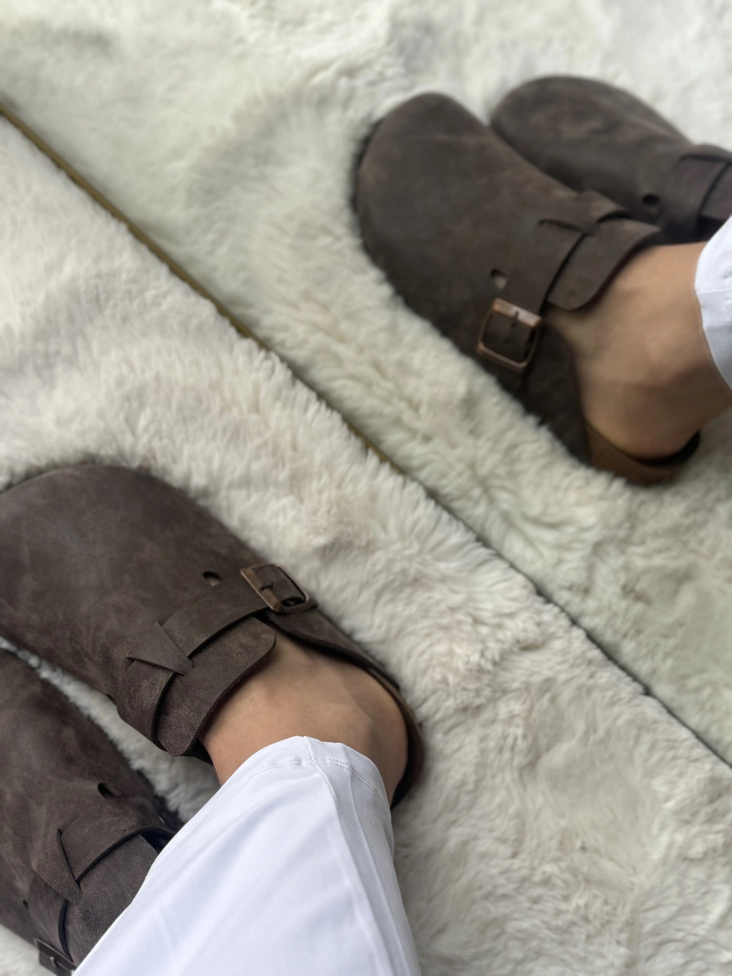 Sabo Önü Kapalı Mantar Taban Terlik Melodi Ayakkabı