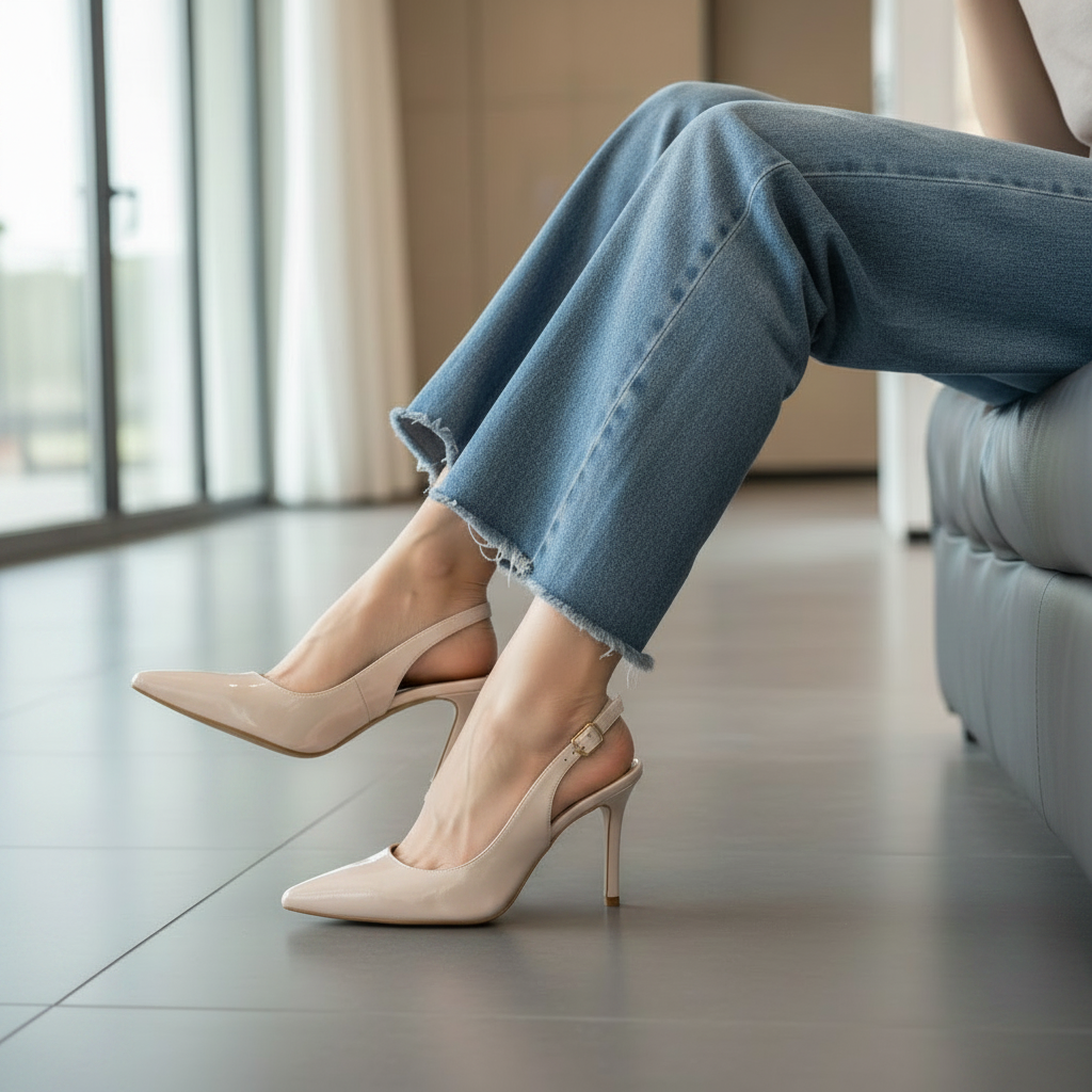 Bej Manken Jean Kombin