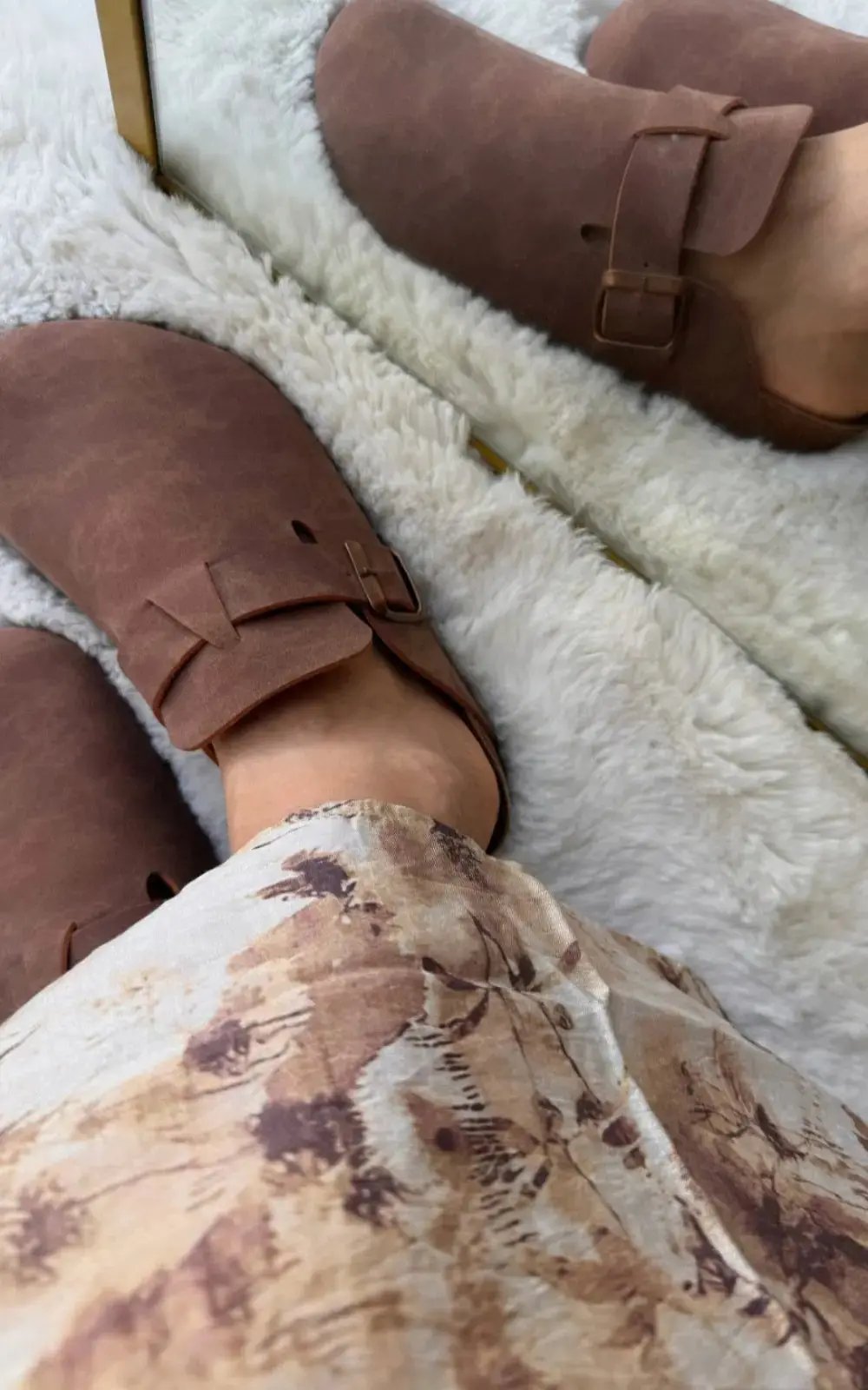 Sabo Önü Kapalı Mantar Taban Terlik - TABA Melodi Ayakkabı