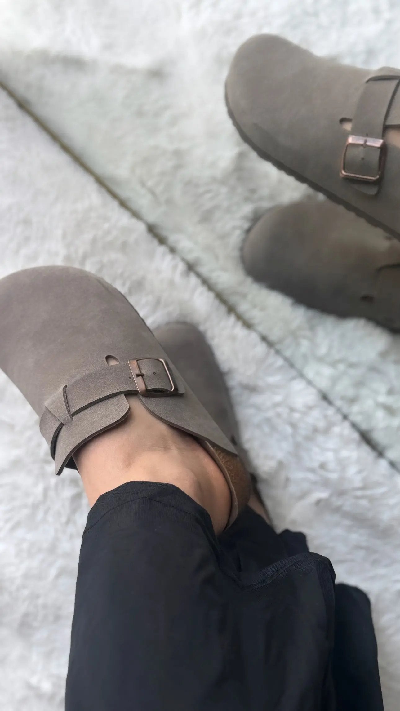 Sabo Önü Kapalı Mantar Taban Terlik Melodi Ayakkabı