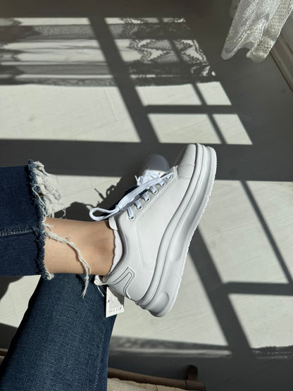 Fray Beyaz Günlük Spor Sneakers