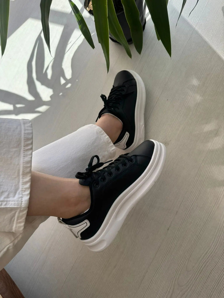 Fray Beyaz Günlük Spor Sneakers Melodi Ayakkabı
