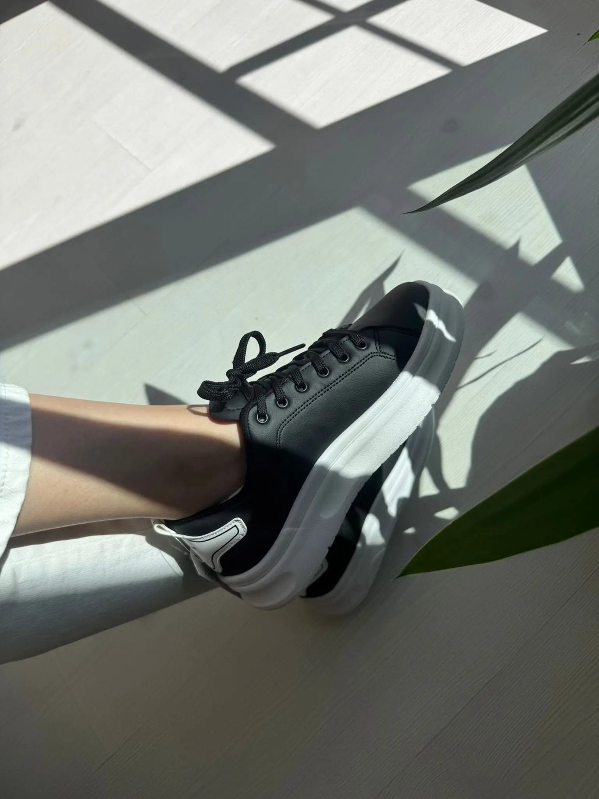 Fray Beyaz Günlük Spor Sneakers Melodi Ayakkabı