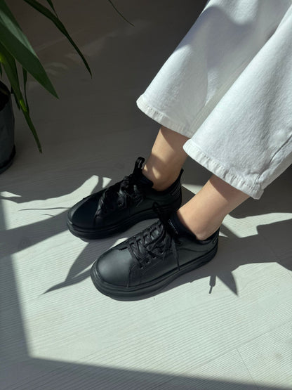 Fray SimSiyah Günlük Spor Sneakers