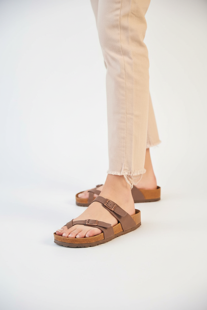 Kahverengi Sandalet 2